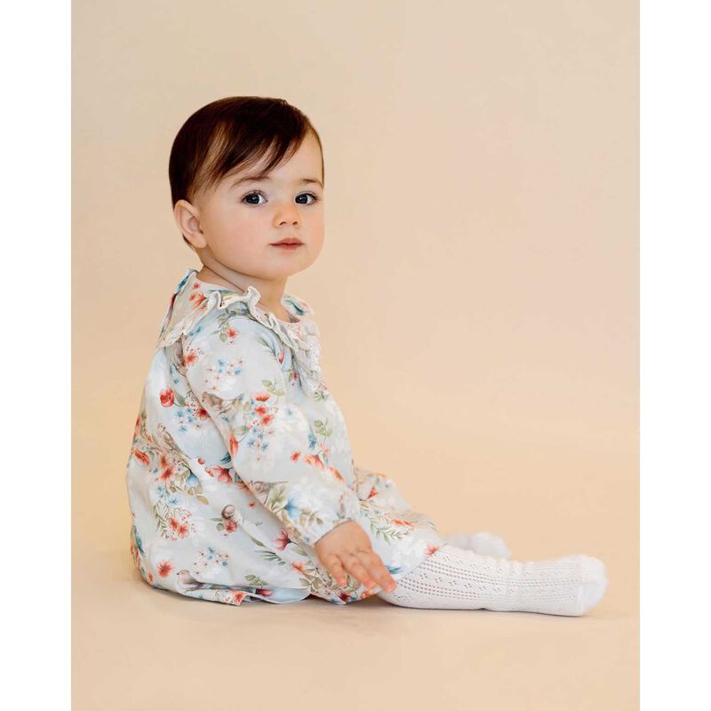 B&eacute;b&eacute; Gemma Bird Organic Overlay Dress image number 1